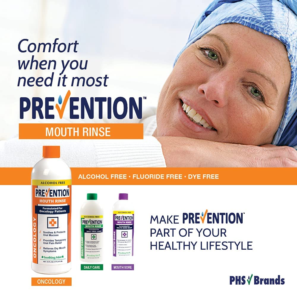 Prevention Oncology Mouth Rinse Alcohol Free Specially Formulated