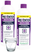 Load image into Gallery viewer, Prevention Mouth Sore Mouthwash - Value 2 Pack, for Canker Sore Treatment or Braces Inflammation
