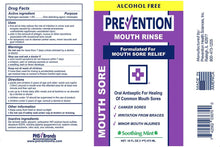 Load image into Gallery viewer, Prevention Mouth Sore Mouthwash - Value 2 Pack, for Canker Sore Treatment or Braces Inflammation