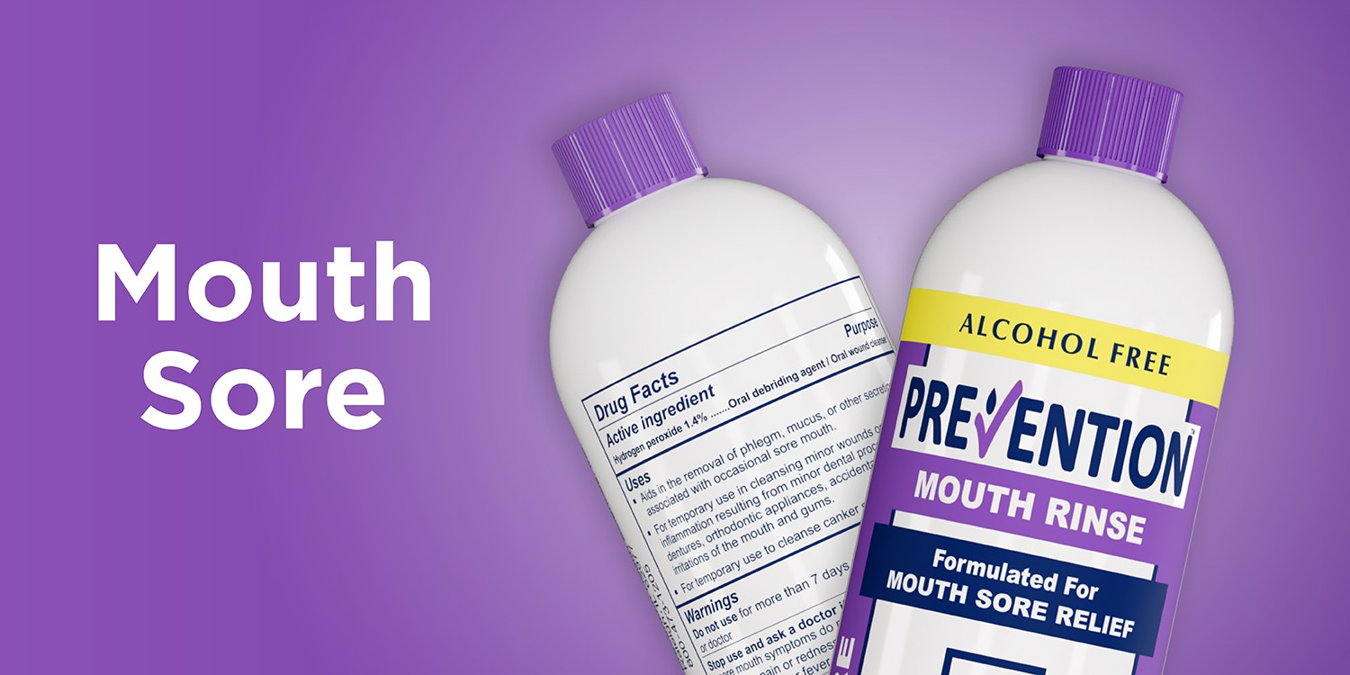 Prevention Mouth Sore relief mouth rinse