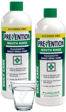 Load image into Gallery viewer, Prevention Daily Care Alcohol Free Mouth Wash Liquid – No Burn Alcohol Free Mouthwash Formula – Superior Quality – Non Alcoholic Mouth Wash for Kids &amp; Adults – Value Pack of 2
